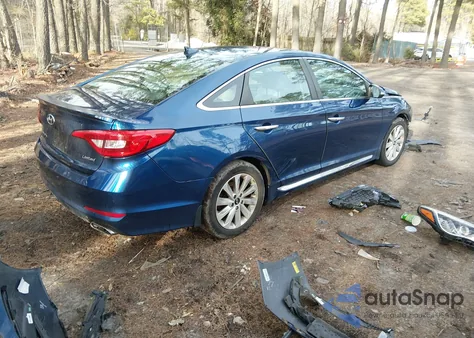 2017 Hyundai Sonata Sport z USA, uszkodzony, nr VIN 5NPE34AF9HH467228